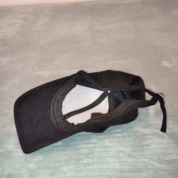 Faux Fur Pom Pom Baseball Cap - Picture 4 of 5